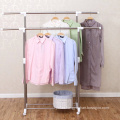 Stainless Steel Double Rod Clothes Hanger